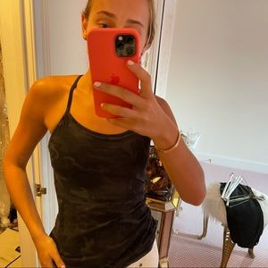 Classic blue camouflage Lululemon tank top